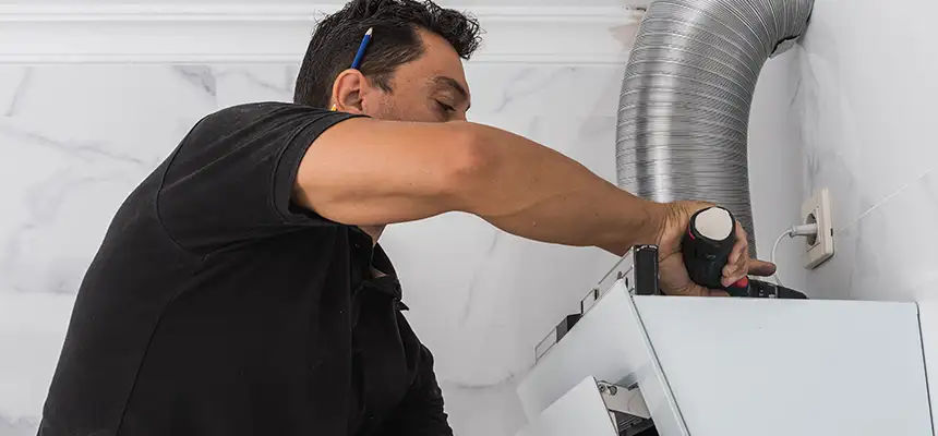 Precision In-wall Dryer Vent Cleaning & Rerouting Corrections in Lancaster, CA